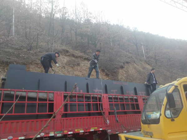 千邁環保生活污水處理設備發貨